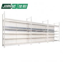 Supermarket or Warehouse Shelf and Store Fixture of Metal Shelving Rack