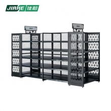 Outrigger Gondola Supermarket Equipment with Wire Mesh Shelving Store Fixture for Supermarket