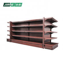 Double-side Multiple Gondola Shelving Storage Equipment with Drawers for Store Display Fixture