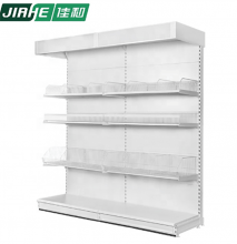 Wall Mounted System Supermarket Display Stand Steel  Shelving Used In Supermarket