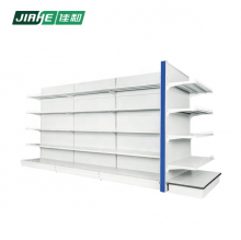 Double-sided gondola shelving and industrial display for shop fitting used in supermarket