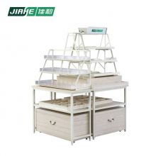 High-end Acrylic Boutique Makeup and Cosmetic Display Stands Used in Supermarket