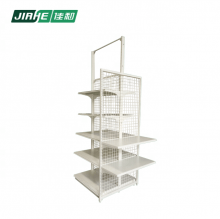 New Design Wire Grid Display Rack Steel Wire Shelf Small Shelves for Supermarket