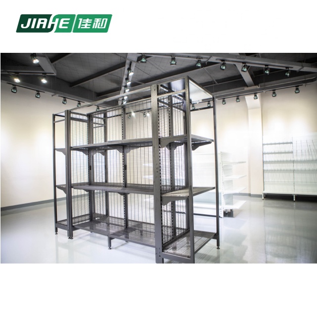 High Quality Heavy Duty Shop Fitting and Display Racks Used in Supermarket