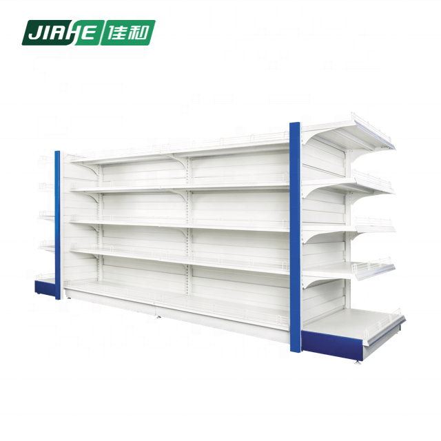 Supermarket Store Rack Multiple Layer Single or Double Sided Display Shelf