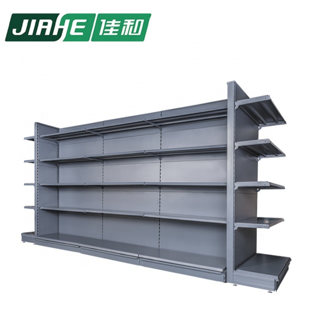 Supermarket Store Rack Multiple Layer Single or Double Sided Display Shelf