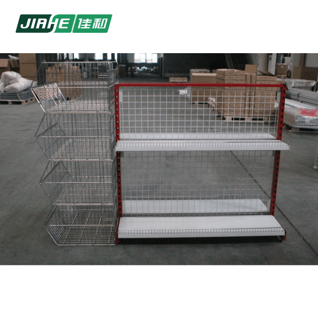 Double-sided Light Duty Free Standing Wire Display Racks and Retail Store Fixtures